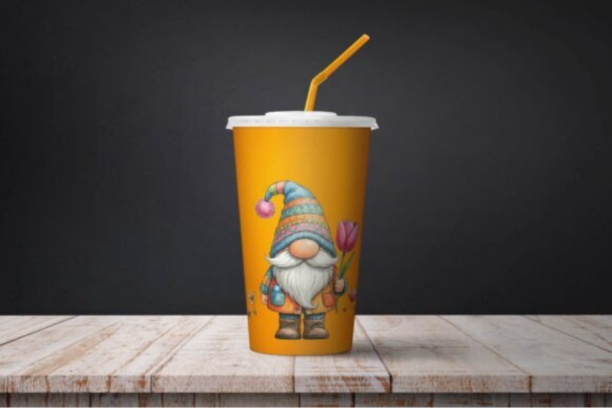 Whimsical Easter Gnome Clipart, a Seasonal Illustration by Design Station (Photo 3 of 9)
