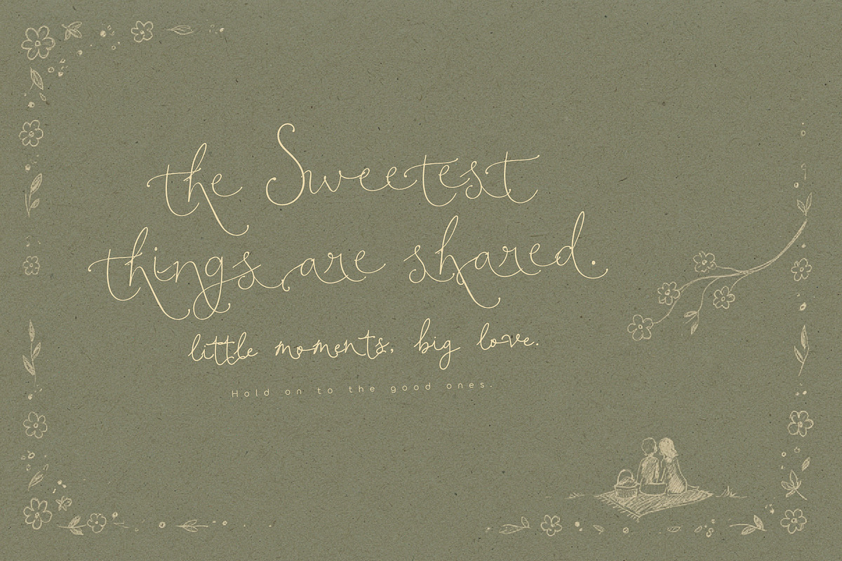 Amanu Humblie - Cute Friendly Script, a Handwritten Font by HypeWorksCo (Photo 2 of 15)