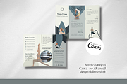 Yoga Studio Trifold Brochure | Canva, a Brochure Template by The Social Stuff (Thumbnail 4 of 9)