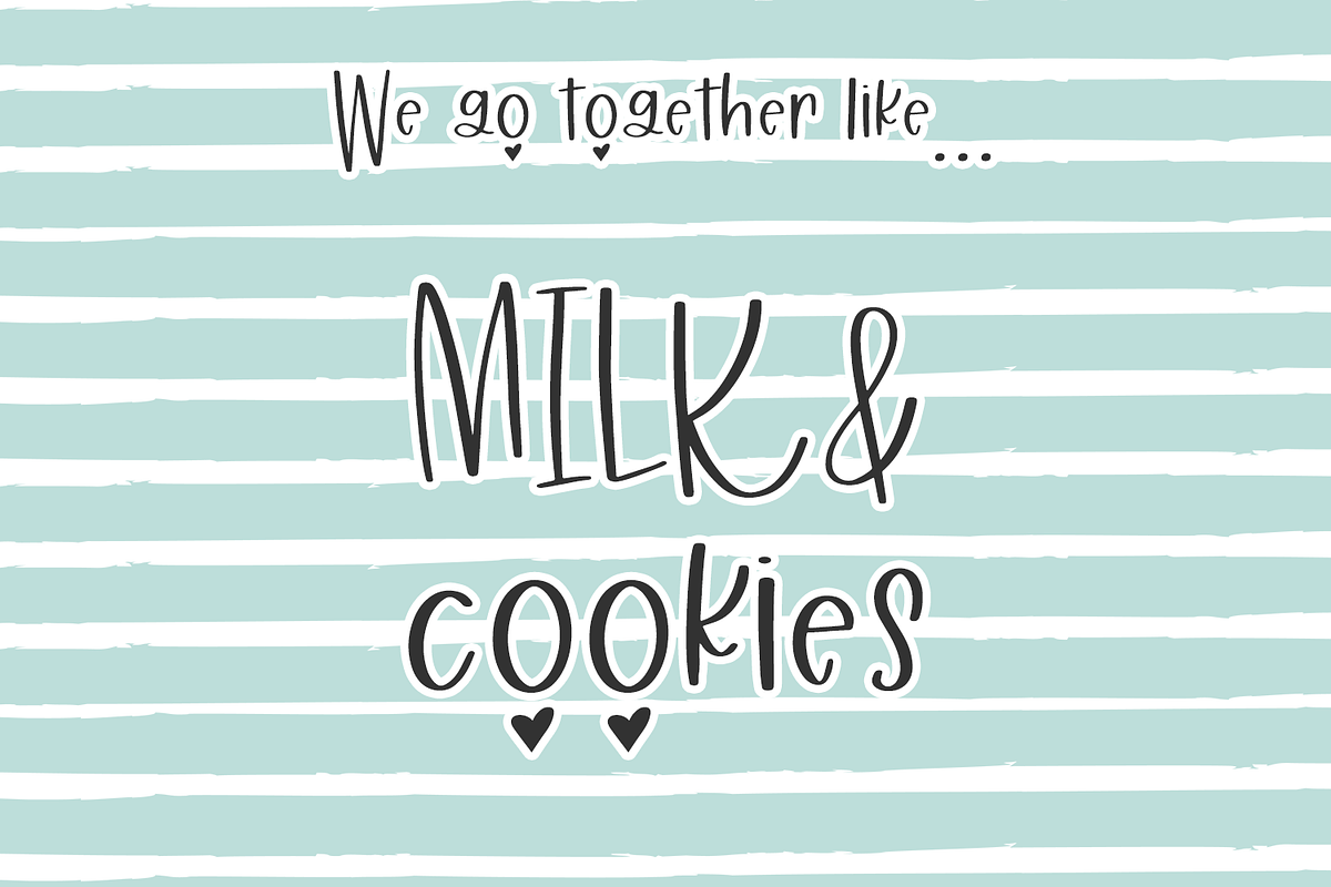 Best Buds Cute Sans Font, a Sans Serif Font by Beck McCormick (Photo 3 of 10)