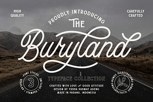Buryland Typeface Family