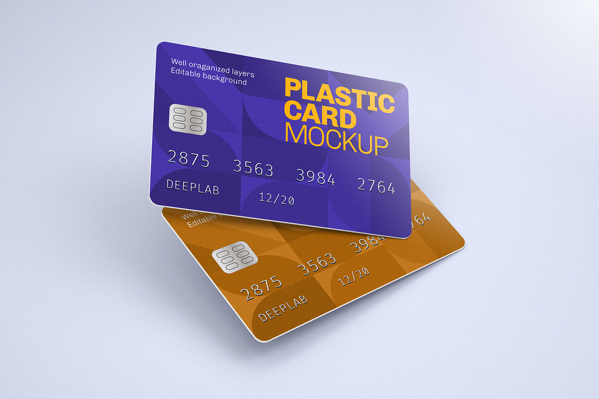 Plastic Card Mockup | Credit Card, a Print Template by Deeplab (Photo 20 of 26)