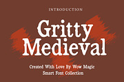 Gritty Medieval, a Serif Font by Wow Magic (Thumbnail 1 of 3)