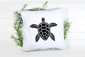 Sea Turtle SVG - Sea Turtle Clipart