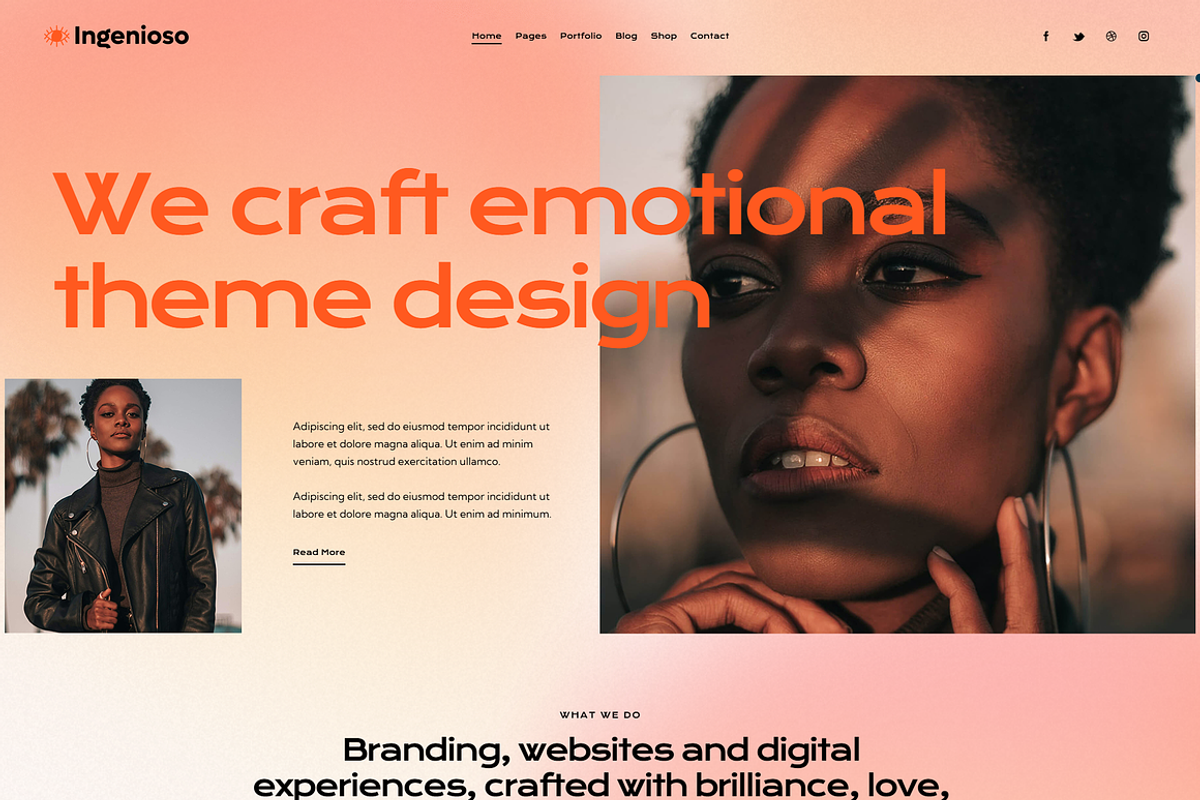 Creative Agency WordPress Theme, a WordPress Template by Design Spade (Photo 7 of 10)