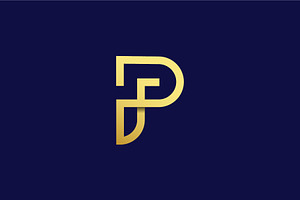 Luxury Simple P Letter Logo