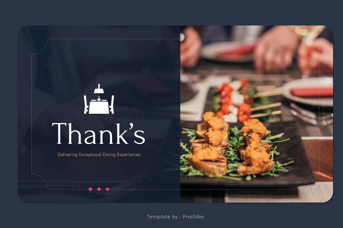 Restaurant Food Powerpoint, a Presentation Template by Pixslides (Photo 7 of 7)