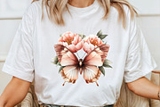Floral Butterfly Png Bundle, an Illustration by Pixels.Craft (Thumbnail 5 of 7)