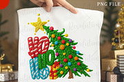 Yarn Crochet HoHoHo Christmas Tree P, an Illustration by OK Design (Thumbnail 3 of 4)