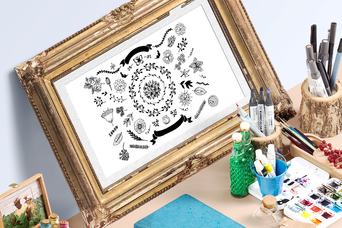 Floral Big Bundle, an Object Graphic by Lana Samokhina (Photo 5 of 21)