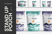 Stand Up Zip Lock Pouch Mockup Set, a Merchandise Mockup by dpi (Thumbnail 1 of 16)