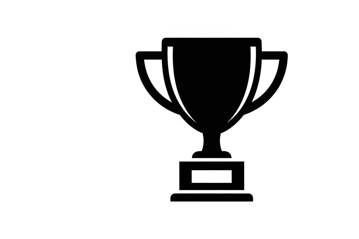 Bold winner trophy cup icon, an Illustration by Amazin_art (Photo 8 of 29)