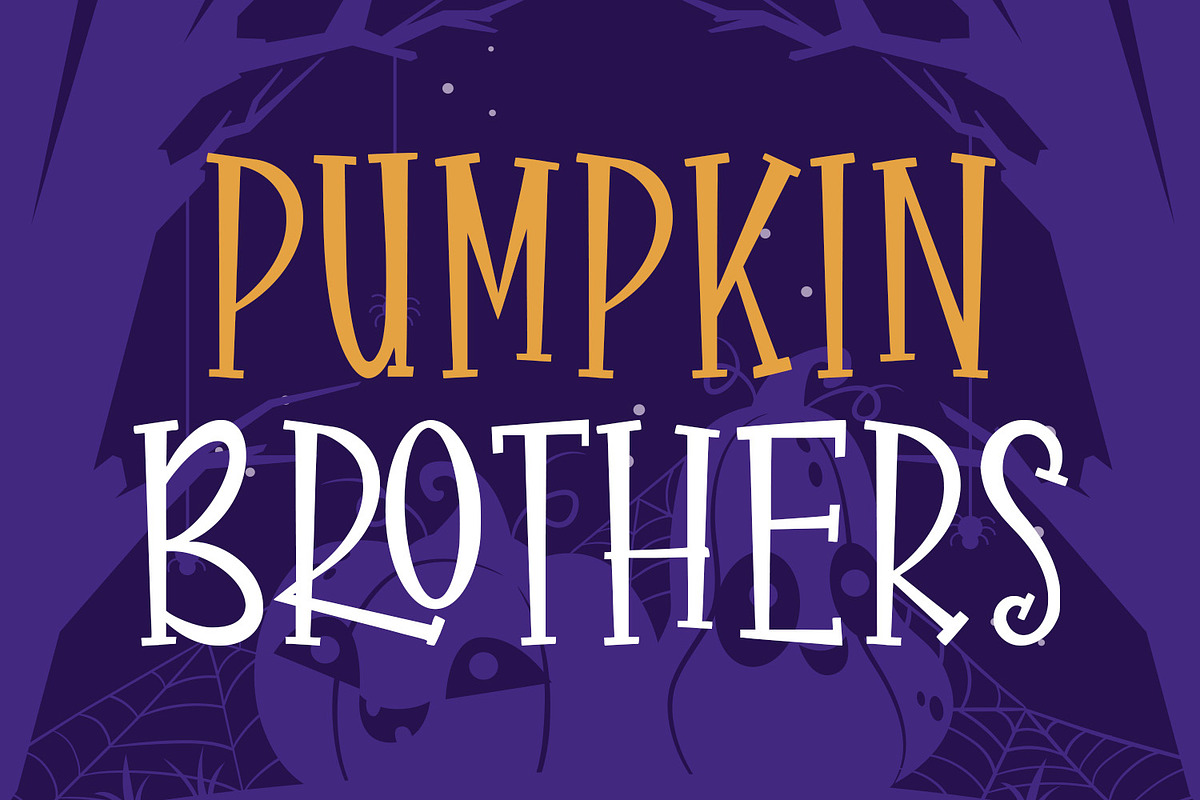 Lozuxo Quirky Playful Halloween Font, a Serif Font by Maulana Creative (Photo 2 of 7)