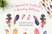 Watercolor Rustic Set, a Work Illustration by SOVA (Thumbnail 2 of 3)