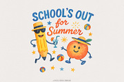 Schools Out For Summer png, an Illustration by SharpMarketplace (Thumbnail 1 of 9)