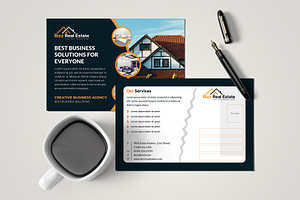 Real Estate Postcard