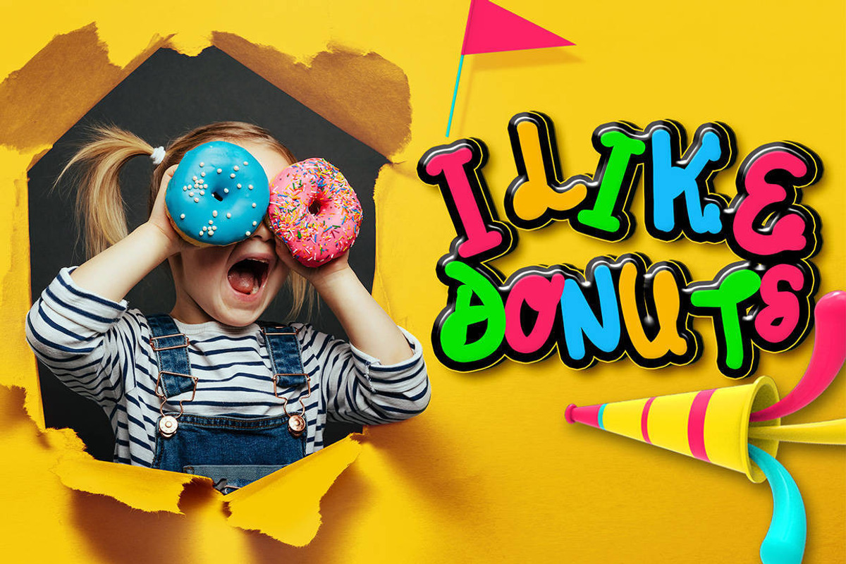 Donad - Cute Handwritten Kids Font, a Script Font by Naistudio (Photo 4 of 7)