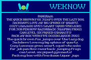 Twilight Zone font, a Sans Serif Font by weknow (Thumbnail 6 of 8)
