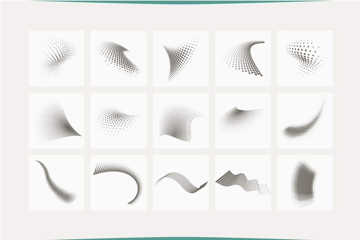 30 vector halftone set, an Object Graphic by Ruliz (Photo 2 of 3)