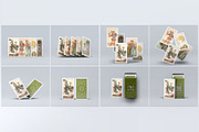 Tarot Card Mock-Up, an Advertising Mockup by DesignRushMarket (Thumbnail 1 of 8)