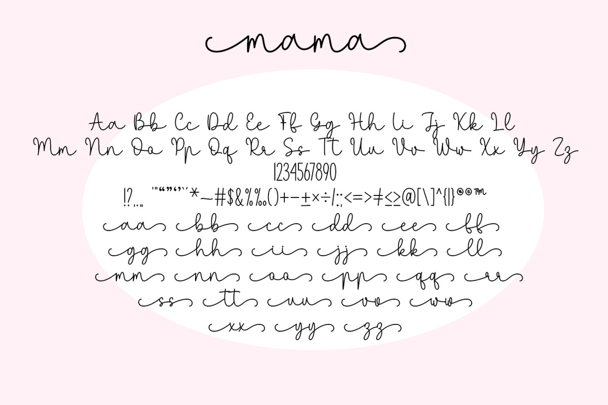 Love You Mama, a Script Font by DN Creative (Photo 8 of 8)