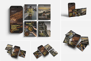 Social Media Post Mockup PSD, an Advertising Mockup by Indah
