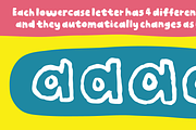 Yellow Day, a Handwritten Font by pizzadudedotdk (Thumbnail 8 of 8)