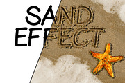 Sand Writing Photoshop Action, an Action Add-On by designvillage (Thumbnail 2 of 5)