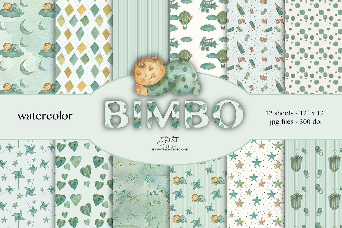 Bimbo, a Pattern Graphic by patriziamoscone (Photo 1 of 4)