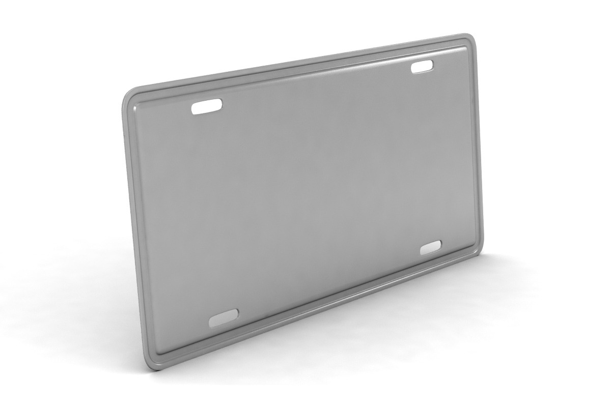 CAR LICENSE PLATE, a Cars & Vehicle 3D Model by NNAVAS 3D (Photo 5 of 8)