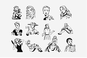 Women of Comics Illustrations V2, an Illustration by FM Era Studio (Thumbnail 6 of 6)