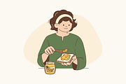 Banana Life Illustration, an Object Graphic by Jump Studio (Thumbnail 9 of 12)