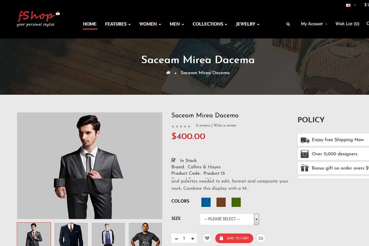 fShop - Advanced Multipurpose Theme, a Websites & App Template by YouTech (Photo 3 of 3)
