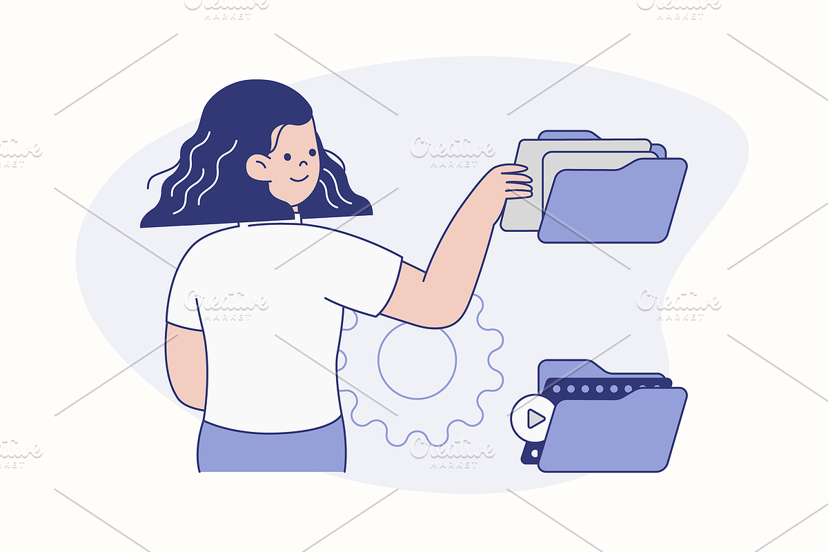 Data Driven Business Illustration, an Object Graphic by Jump Studio (Photo 10 of 12)