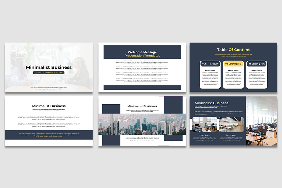 Minimalist Business - Keynote, a Presentation Template by artchiles_design (Photo 2 of 4)