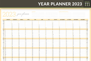 Year Planner 2023 YP025-23-1