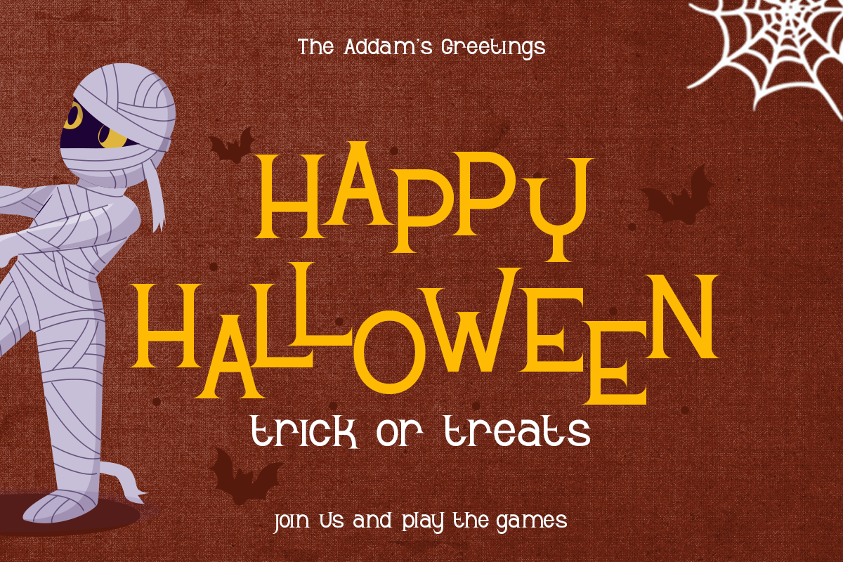 Hallow Fright - Halloween Party Font, a Serif Font by Pandeka Studio (Photo 6 of 9)