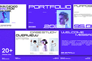 Personal Portfolio Presentation Deck, a Presentation Template by Templeste (Thumbnail 1 of 7)