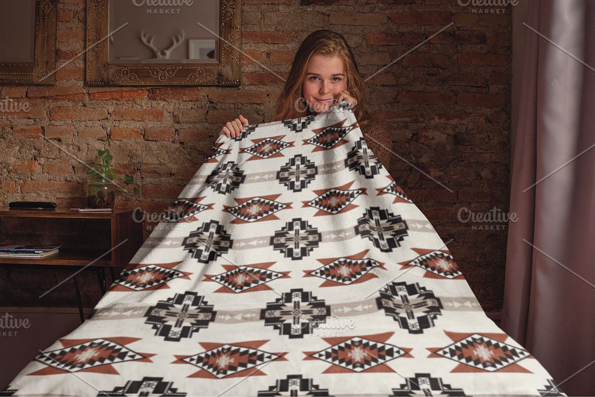 Vintage Native American Pattern, a Pattern Graphic by PPEthnicDecorPattern (Photo 3 of 10)