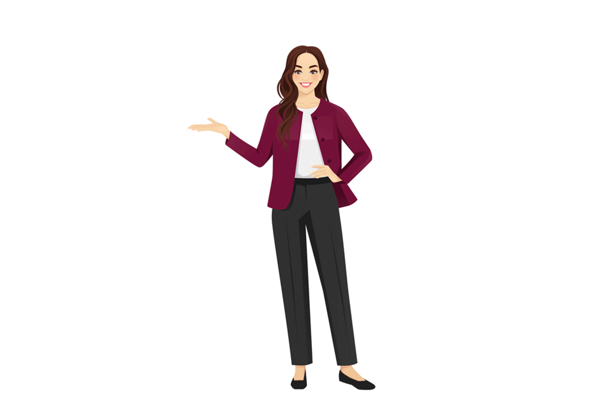 Business Woman Character Pack, a Person Illustration by Volha Hlinskaya (Photo 5 of 11)