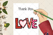 Valentine Love Heart Png, an Illustration by Creative Art (Thumbnail 4 of 6)