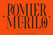 Romier Murilo Condensed Serif Font, a Serif Font by Rasio Studio (Thumbnail 9 of 11)
