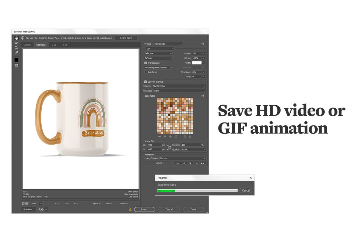 15oz Mug Animated Mockup, a Cups & Container Mockup by rebrandy (Photo 6 of 12)
