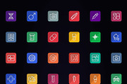 1500+ Flat Icons - Line Icons, an Outline Icon by FlatLineIcons (Thumbnail 13 of 21)