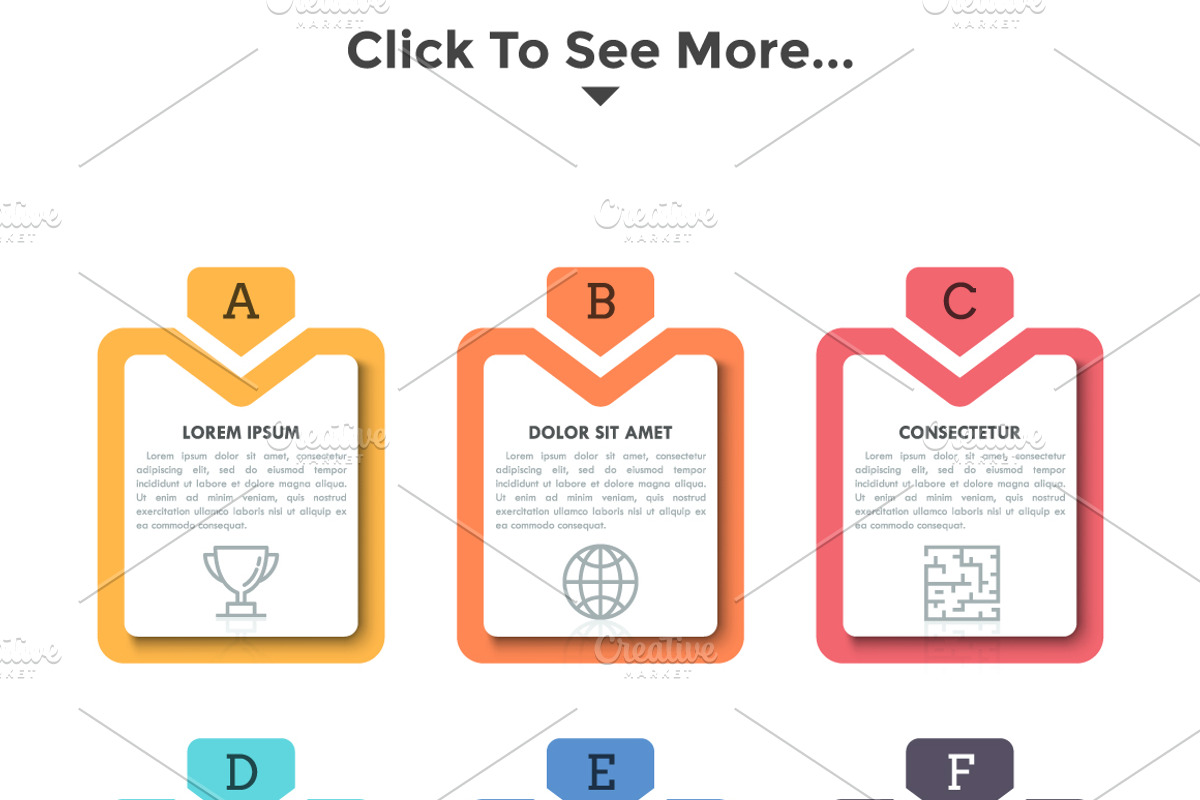Infographic Stickers & Frames, a Presentation Template by Andrew Kras Design (Photo 4 of 6)