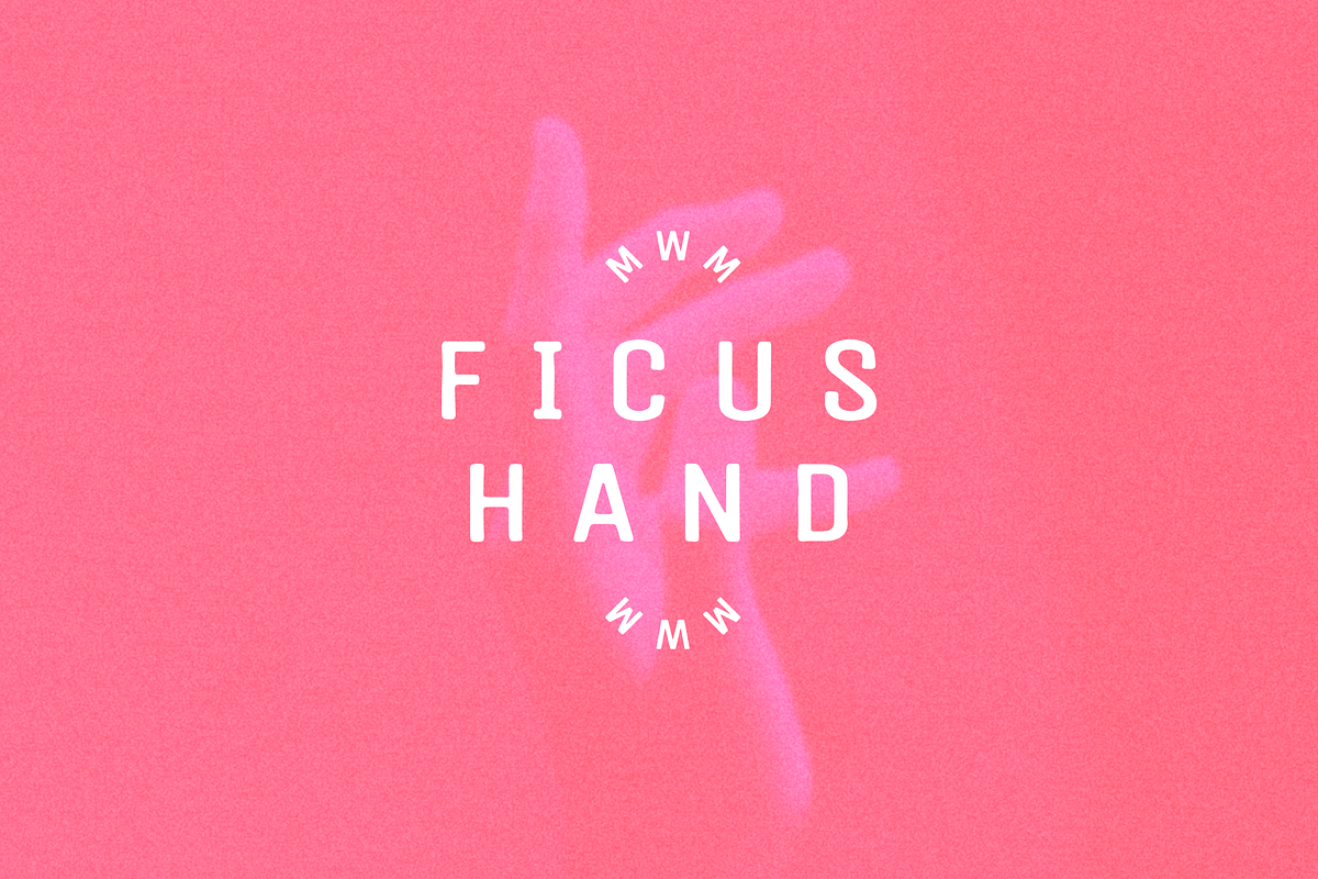 MWM Ficus Hand, a Font by mikewillsmakes (Photo 1 of 10)