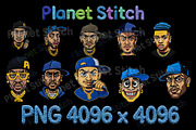 3D Crochet Hip Hop Characters Bundle, an Object Illustration by Atelier Nocturne Graphic (Thumbnail 2 of 5)