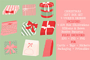 Christmas Gift Box Collection, an Object Illustration by OREHOVKA (Thumbnail 2 of 3)