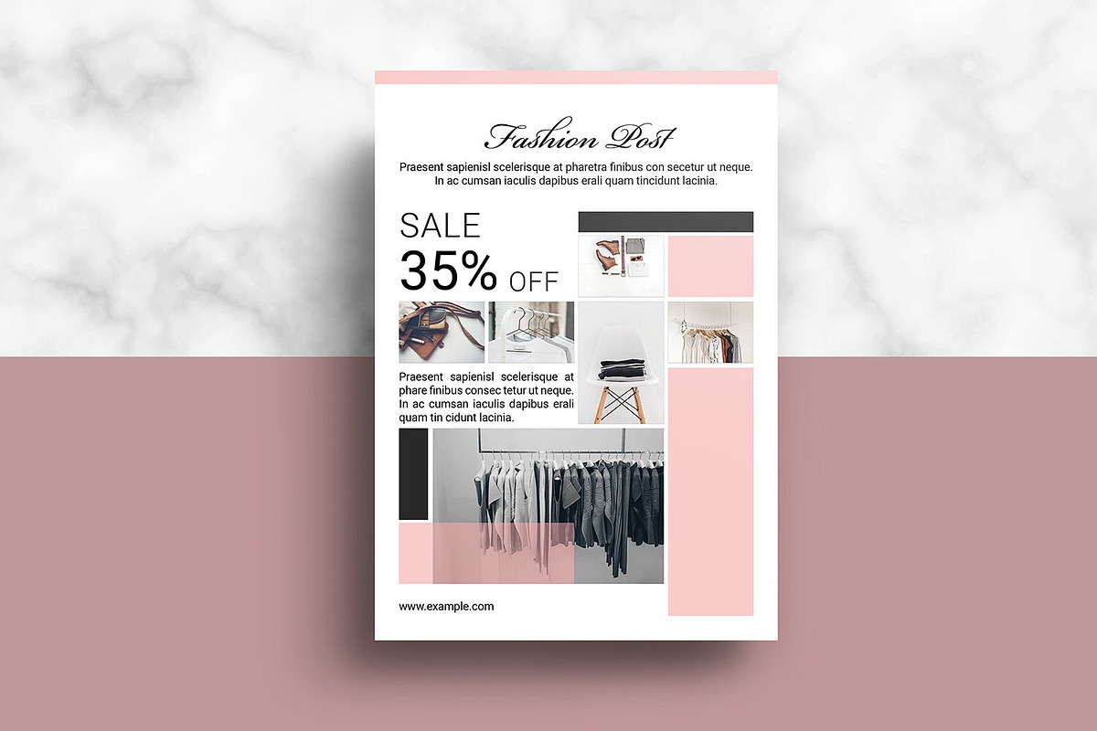 Fashion Product Sale Flyer, a Flyer Template by Template Shop (Photo 3 of 5)