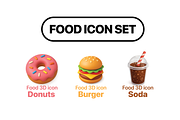 FOOD 3D Icons set PREMIUM, an Icon by Iwanistic (Thumbnail 4 of 6)